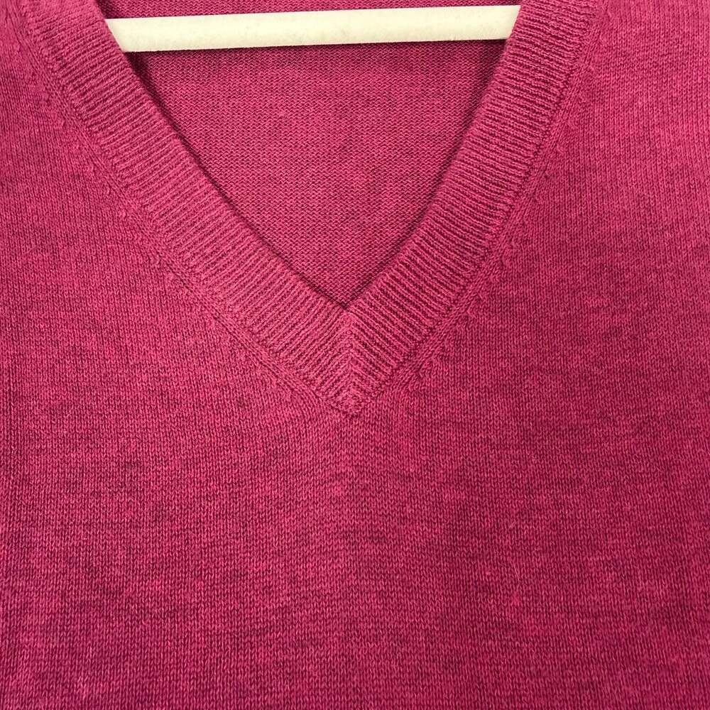 Daniel Cremieux Signature Collection V-Neck Sweater Vest Size L - Picture 4 of 7